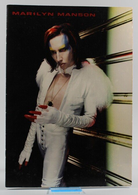 Front cover of the Mechanical Animals era tour programme.