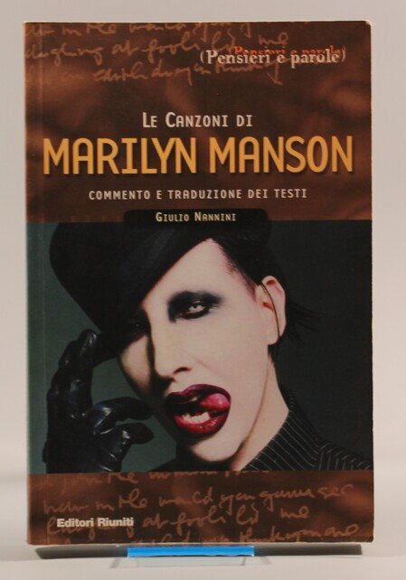 Front cover of Le canzoni di Marilyn Manson
