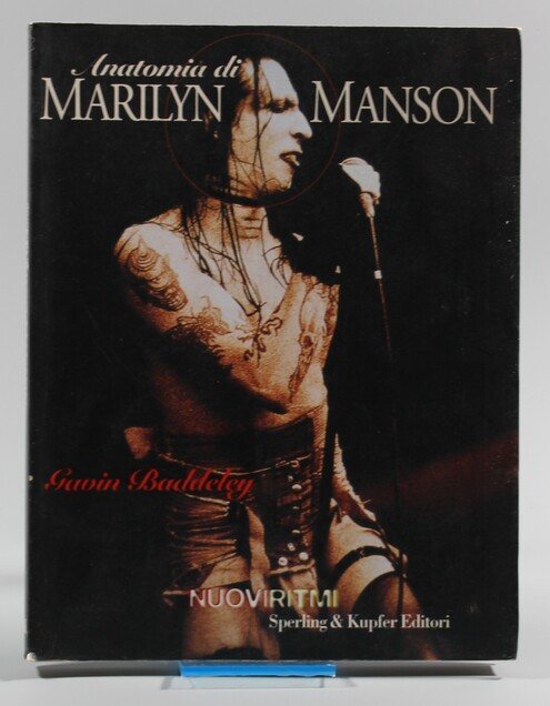 Front cover of the 2001 Italian edition of Anatomia di Marilyn Manson