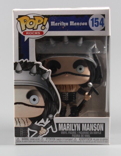 Boxed Marilyn Manson Funko Pop! Rocks vinyl figure #154.